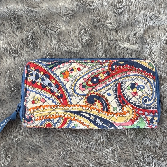 Vera Bradley Paisley Wallet NWT - Picture 2 of 11
